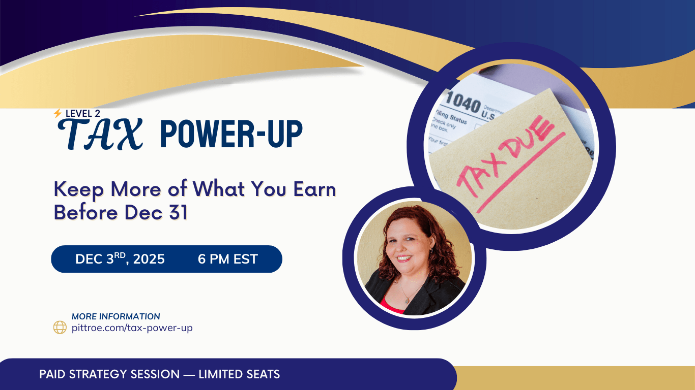 profit accounting bookkeeping business tax pittroe